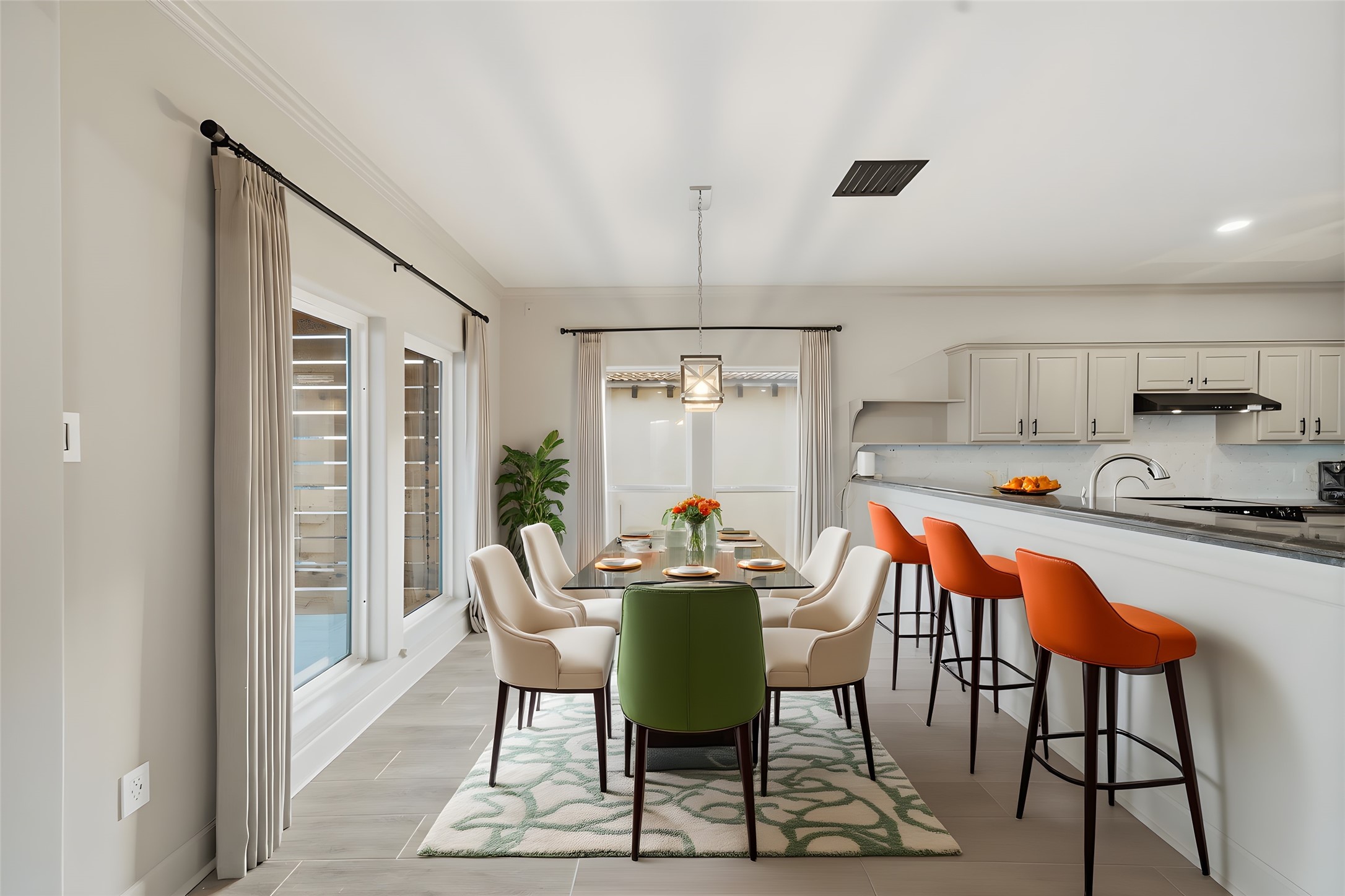 1918 Todville Road Seabrook, TX 77586 - Photo 13 of 41 a dining room with furniture and window