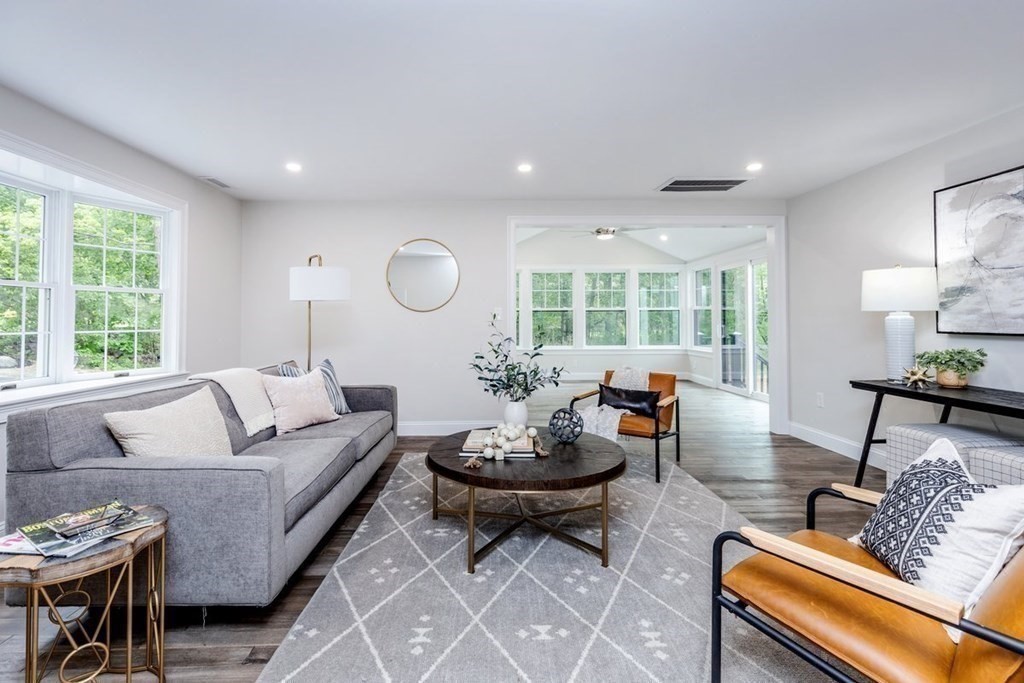 7 Elm Street North Reading, MA 01864 - Photo 14 of 42 a living room with furniture and a large window
