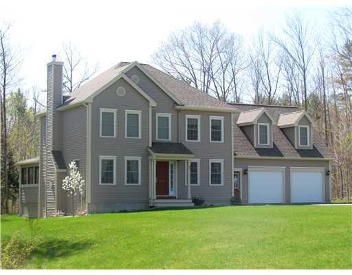 53 Gordon Farms Road Gorham, ME 04038 - Photo 1 of 25 Exterior Front. Private wooded lot...