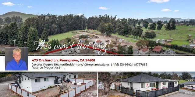 $1,495,950 | 477 Orchard Lane, Penngrove, CA 94951