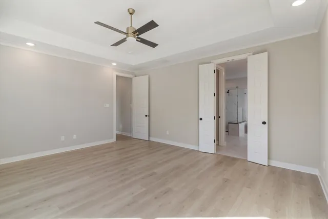 wooden floor in an empty room