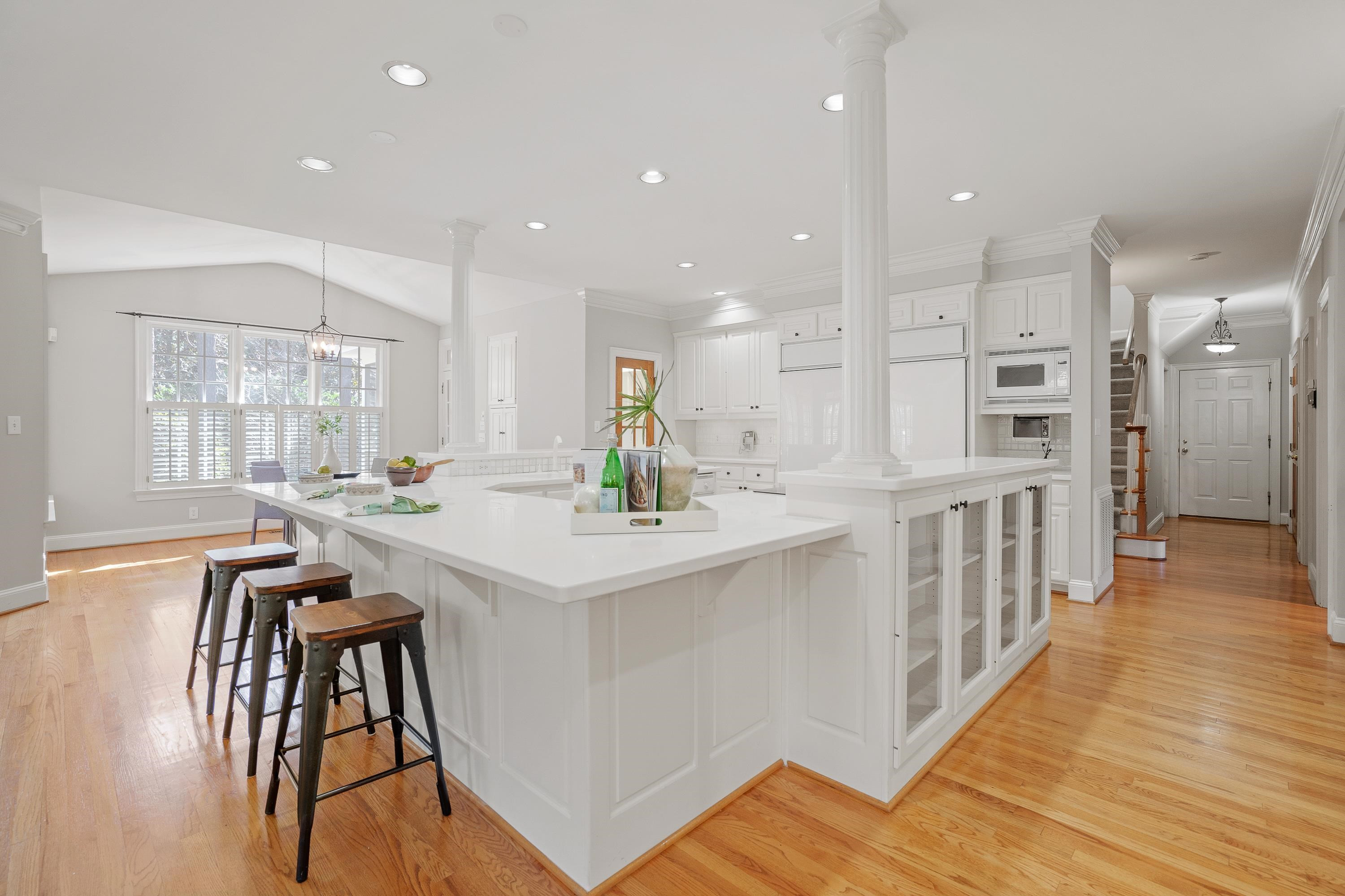 4732 Sharpstone Lane Raleigh, NC 27615 - Photo 22 of 76 Kitchen access to Back Hall