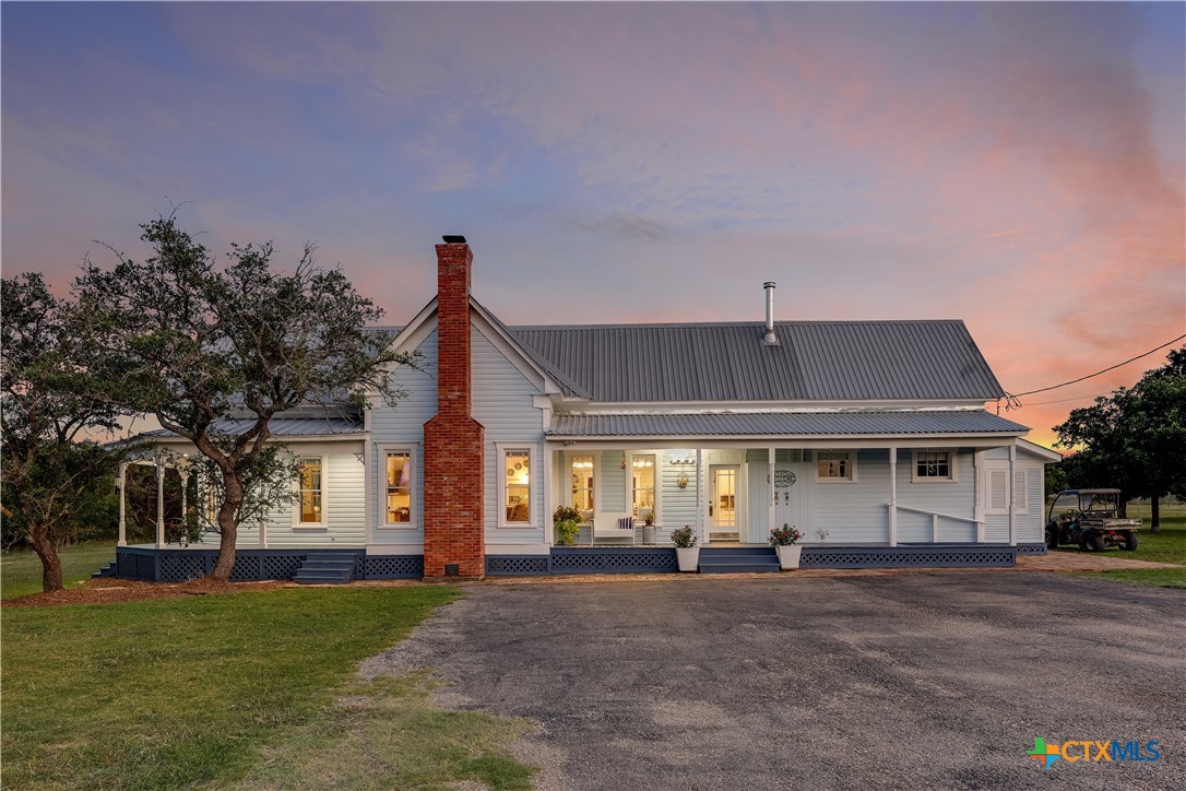 13471 Cedar Valley Road Salado, TX 76571 - Photo 4 of 41 a view of a house with a outdoor space and yard