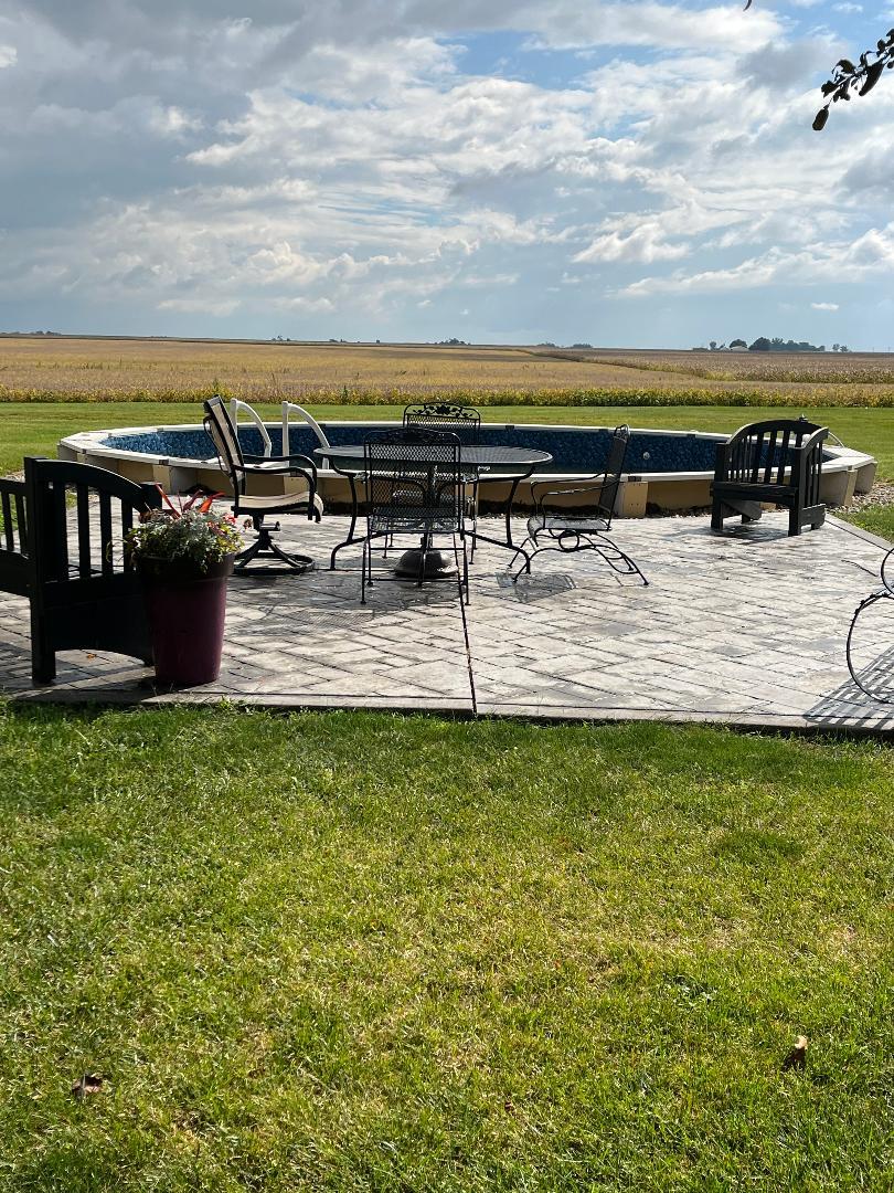 1532 North 2250th Road Ottawa, IL 61350 - Photo 8 of 38 a view of a swimming pool with an outdoor seating