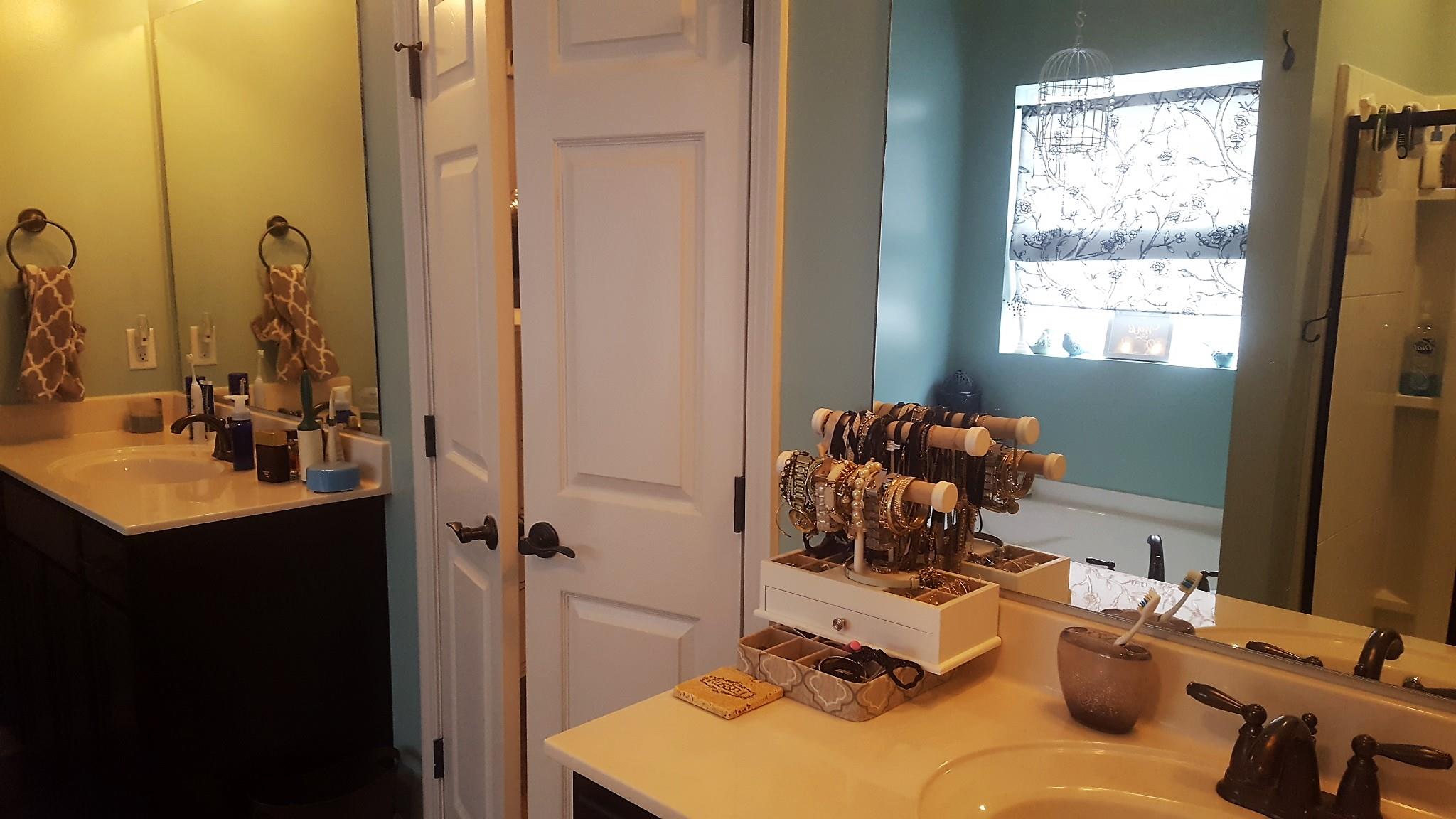 6041 Cane Springs Road Antioch, TN 37013 - Photo 11 of 29 Master Bath has Twin Vanities, Separate Shower & Garden Tub & French Doors!
