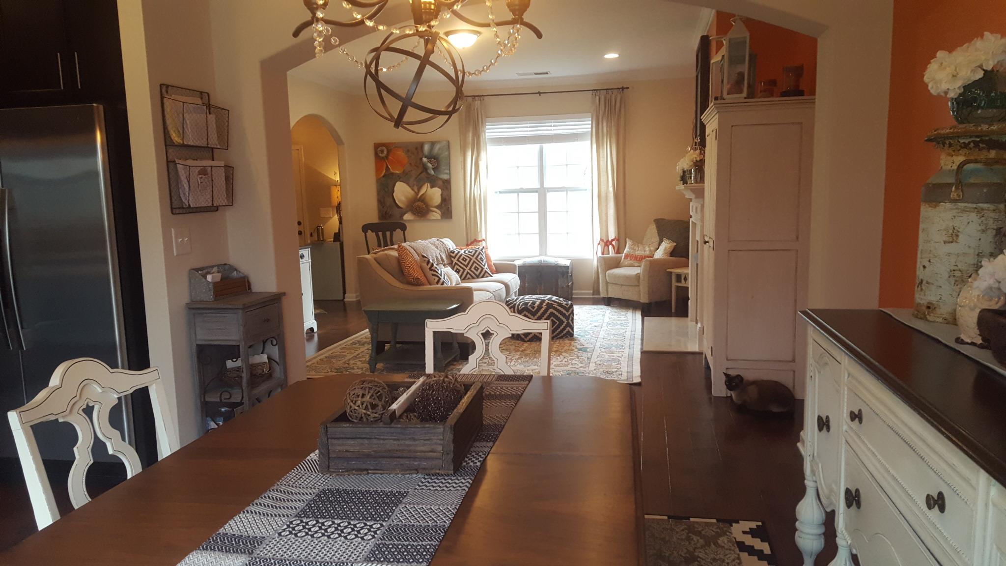 6041 Cane Springs Road Antioch, TN 37013 - Photo 8 of 29 View from Dining into Living Room. Notice the space & natural lighting!