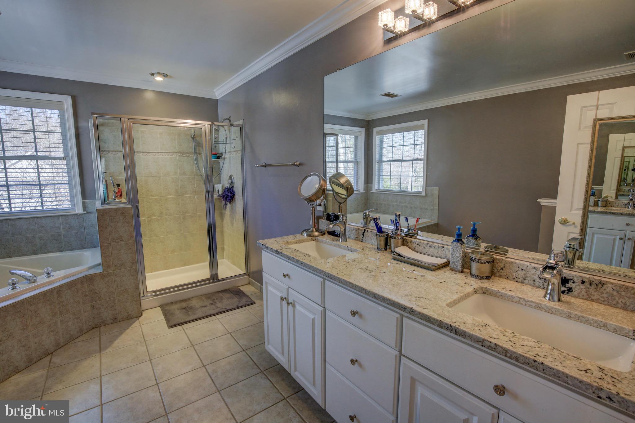 86 Jones Station Road Arnold, MD 21012 - Photo 15 of 42 Master bathroom with separate tub and shower
