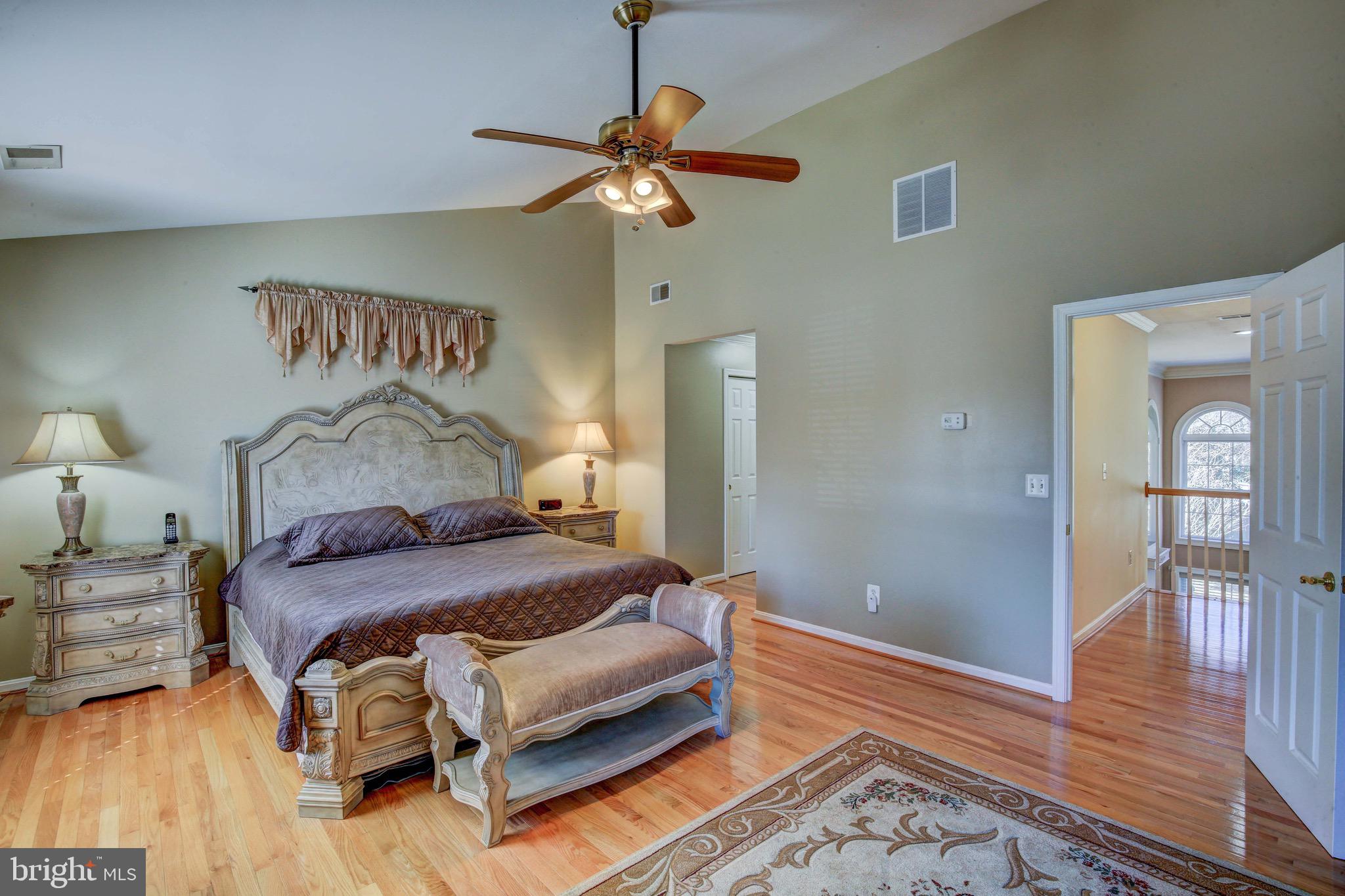 86 Jones Station Road Arnold, MD 21012 - Photo 7 of 42 Master bedroom with vaulted ceilings