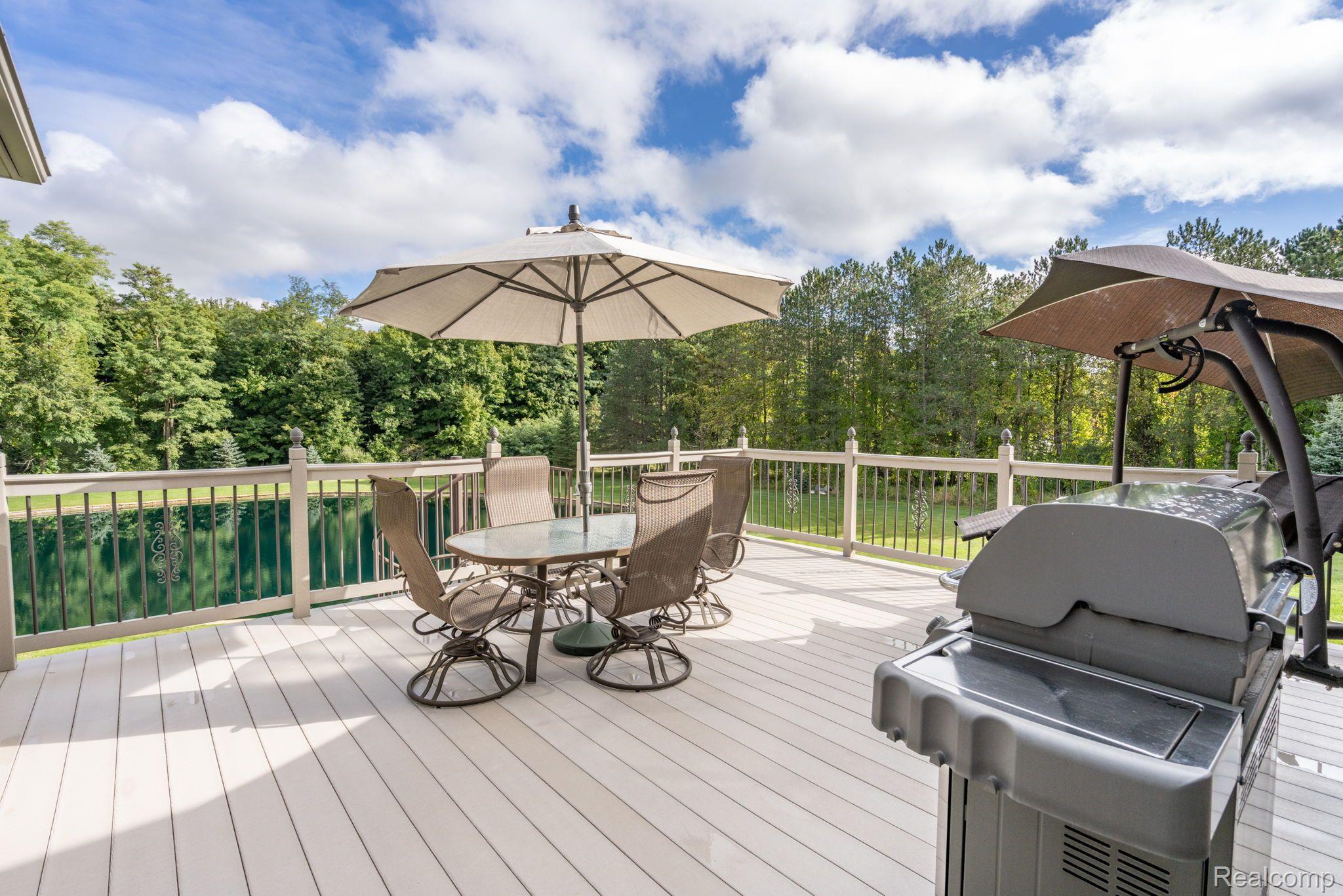 3105 McKail Road Romeo, MI 48065 - Photo 33 of 58 Deck off Sun Room