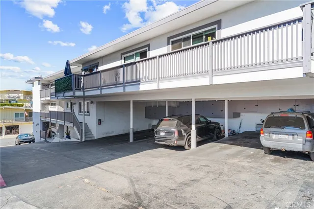 a car parked in garage