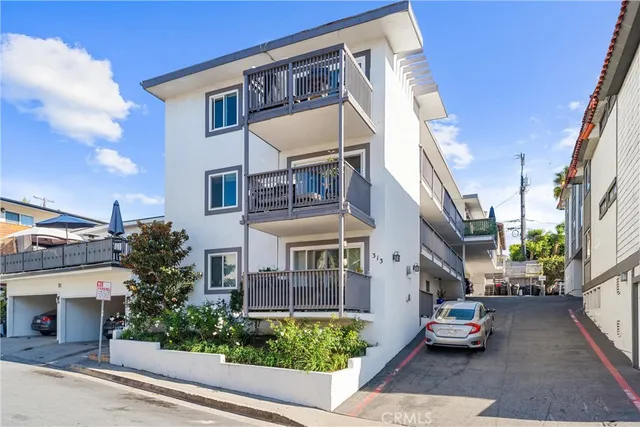 a view of a building and a street view