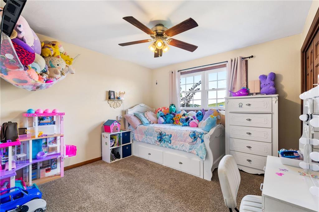 967 Good Intent Road Claysville, PA 15323 - Photo 23 of 50 a bed room with a bed and a window