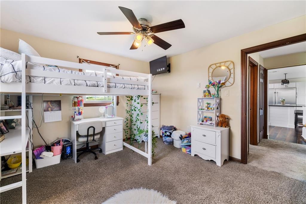 967 Good Intent Road Claysville, PA 15323 - Photo 25 of 50 a bedroom with furniture and white walls