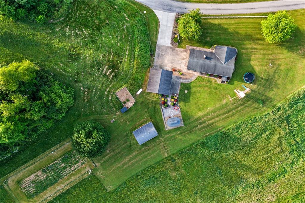 967 Good Intent Road Claysville, PA 15323 - Photo 49 of 50 an aerial view of a house with a yard