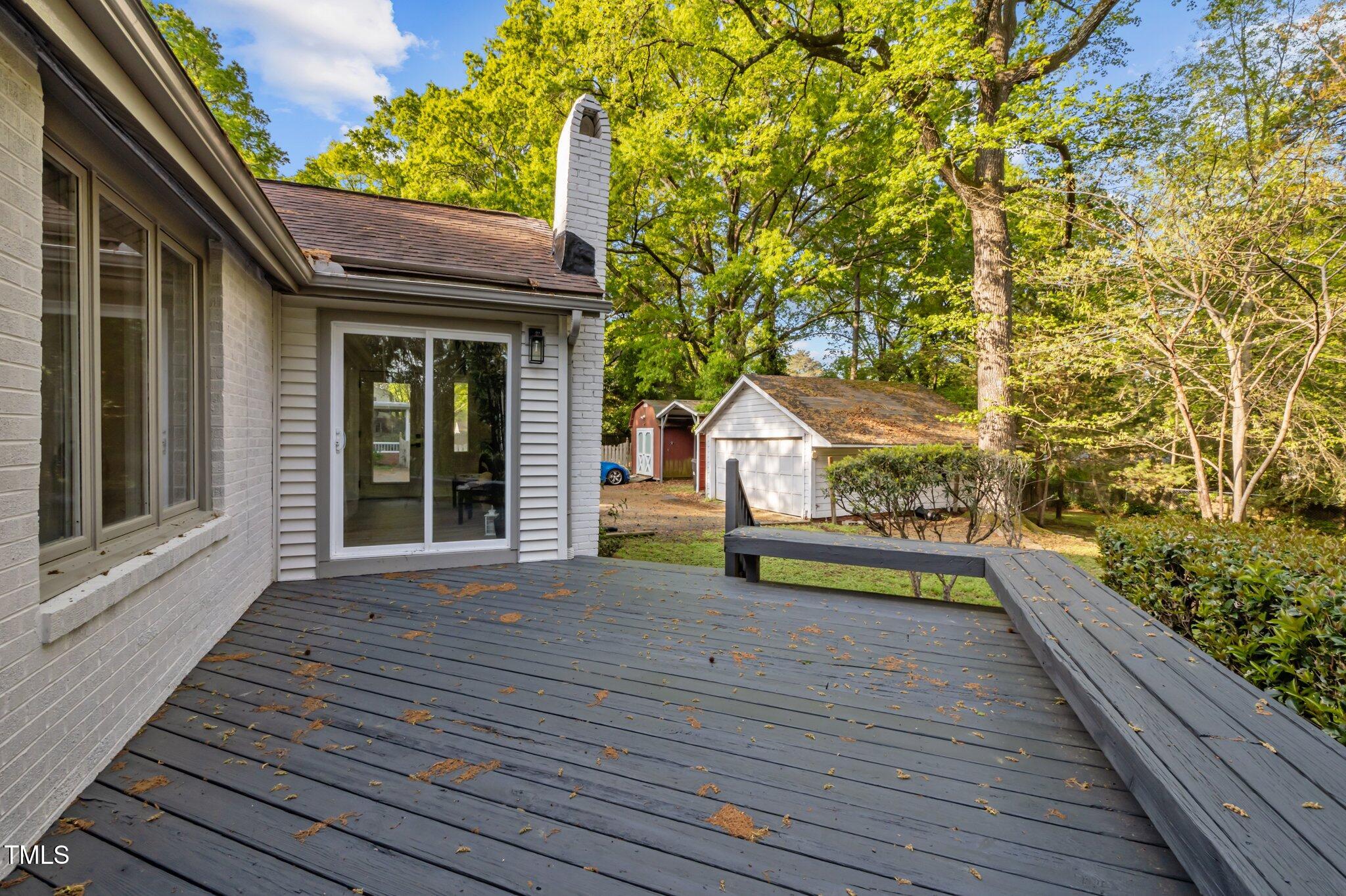 3014 Hope Valley Road Durham, NC 27707 - Photo 27 of 38 a view of a house with wooden floor and iron fence