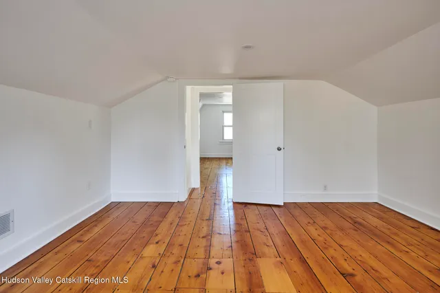 wooden floor in a room