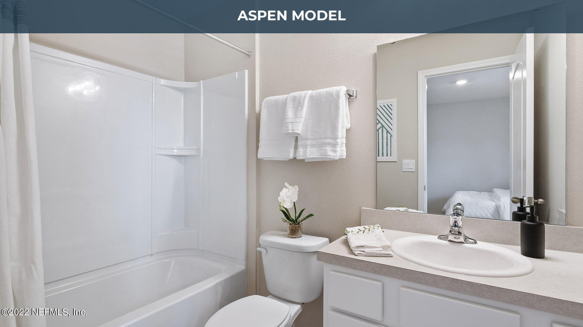 65 Blue Hvn Road St. Augustine, FL 32095 - Photo 24 of 57 a bathroom with a sink a toilet and shower