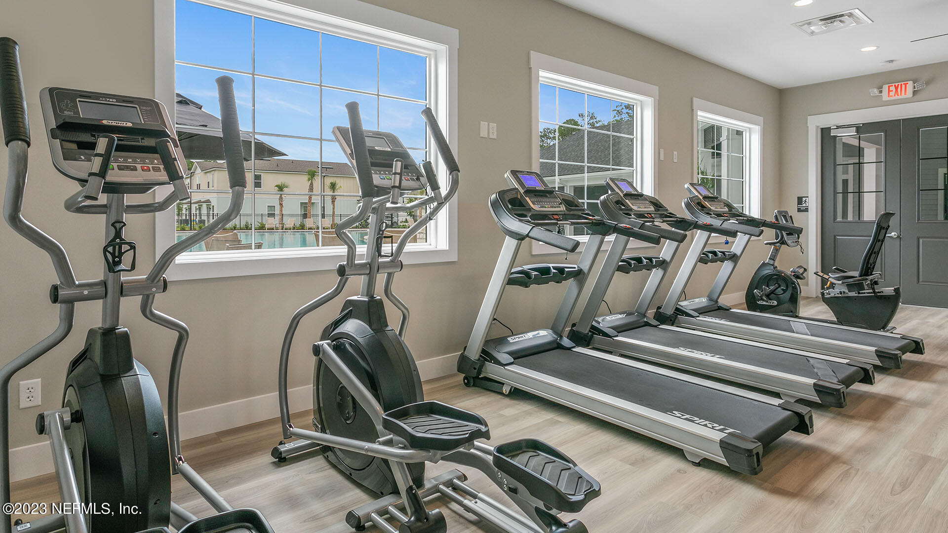65 Blue Hvn Road St. Augustine, FL 32095 - Photo 38 of 57 a view of a room with gym equipment