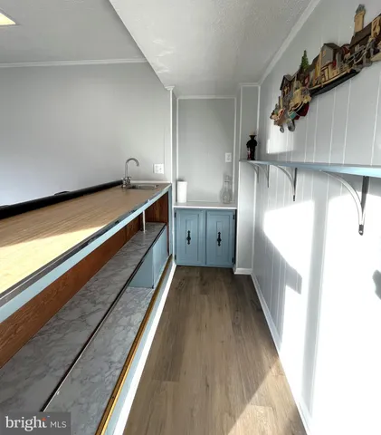 a view of storage and utility room