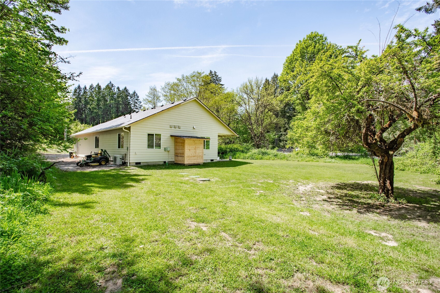 111 Eadon Road Toledo, WA 98591 - Photo 21 of 32 a view of a house with backyard and garden