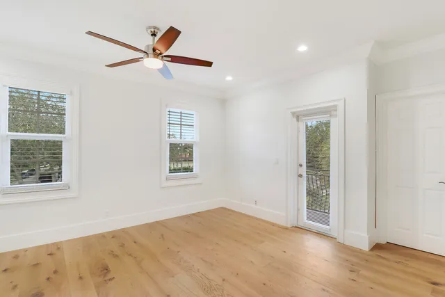 a view of a balcony with outdoor space