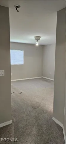 a view of empty room