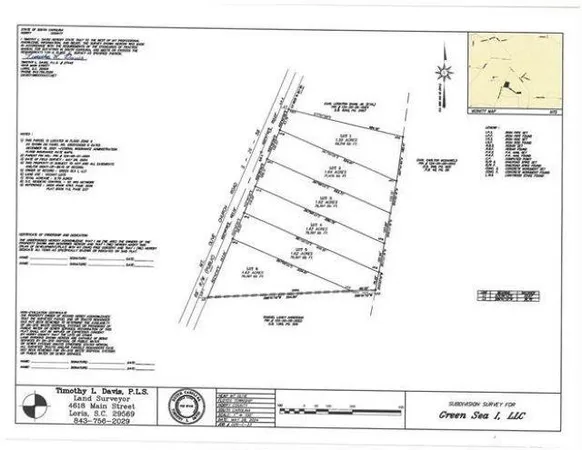$34,900 | Tbd Mt Olive Church Road, Green Sea, SC 29545