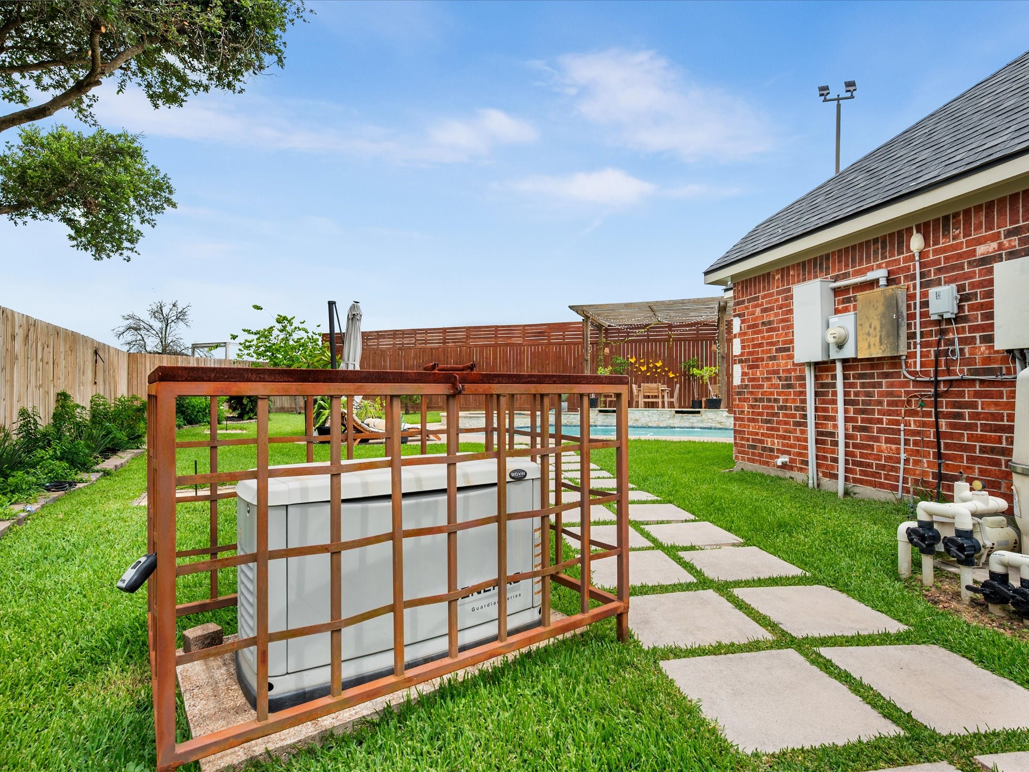 4023 Tigris Ridge Drive Katy, TX 77449 - Photo 37 of 39 A whole-home generator (2015) offers peace of mind and added resilience year-round.