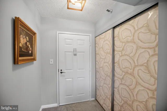 a bathroom with a shower and a shower curtain
