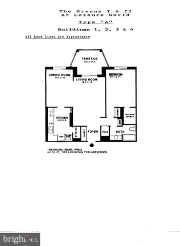 $169,000 | 15101 Interlachen Drive, Unit 1102, Silver Spring, MD 20906