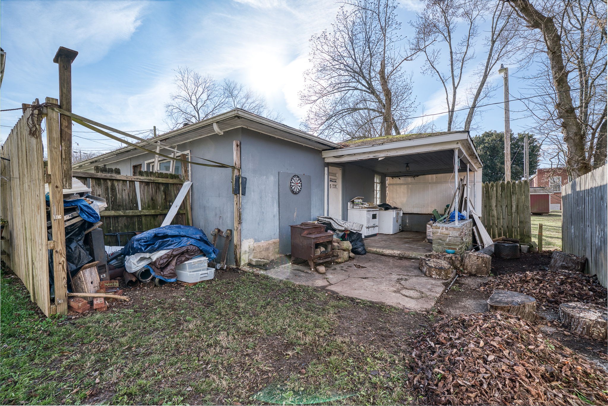 7 Marshall Street Sparta, TN 38583 - Photo 19 of 36 a view of a chair and table in backyard of the house