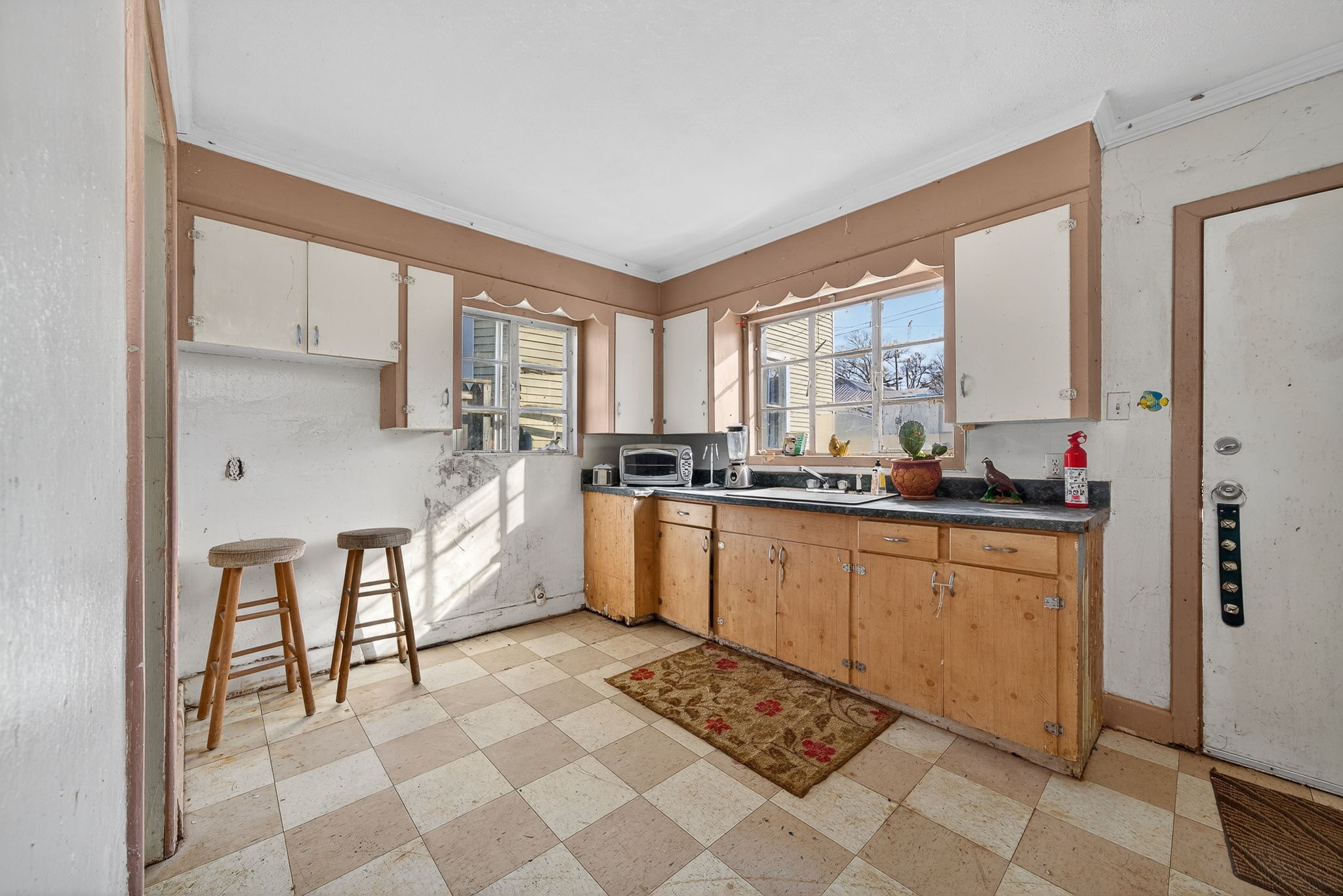 7 Marshall Street Sparta, TN 38583 - Photo 21 of 36 a kitchen with stainless steel appliances granite countertop a stove a sink and a refrigerator