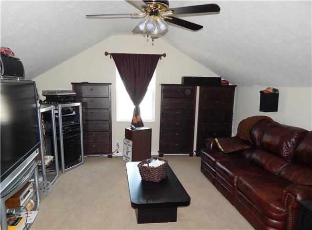 3960 Stephens Ridge Way Antioch, TN 37013 - Photo 14 of 20 Bonus room is an added amenity to this wonderful home and is wired for surround sound, has extra AC vent and custom stairwell lighting.