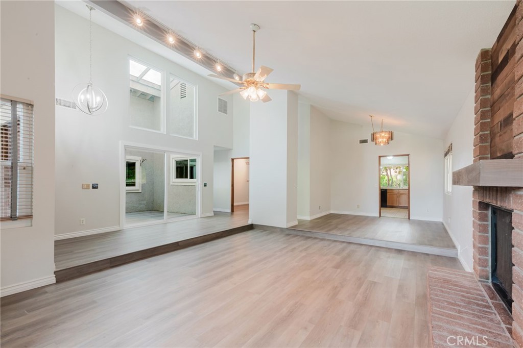 1901 Laurel Road Oceanside, CA 92054 - Photo 15 of 54 Living room looking back with high ceilings looking back at the atrium