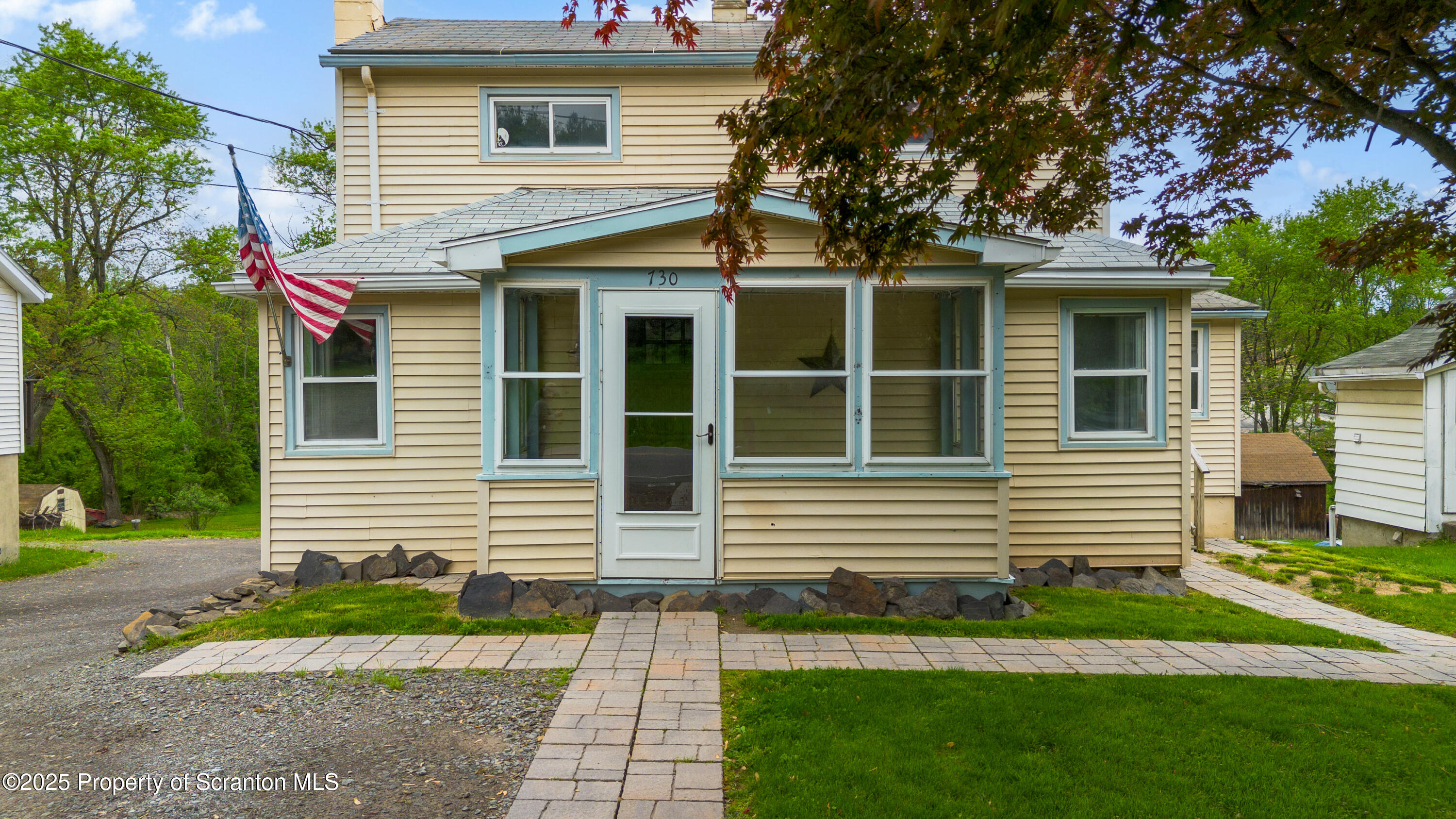 730 Chase Road Shavertown, PA 18708 - Photo 2 of 43 a front view of a house with a yard