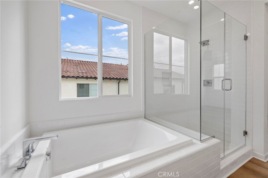 43 Miren Place Arcadia, CA 91007 - Photo 22 of 37 a bathroom with a bathtub and a shower