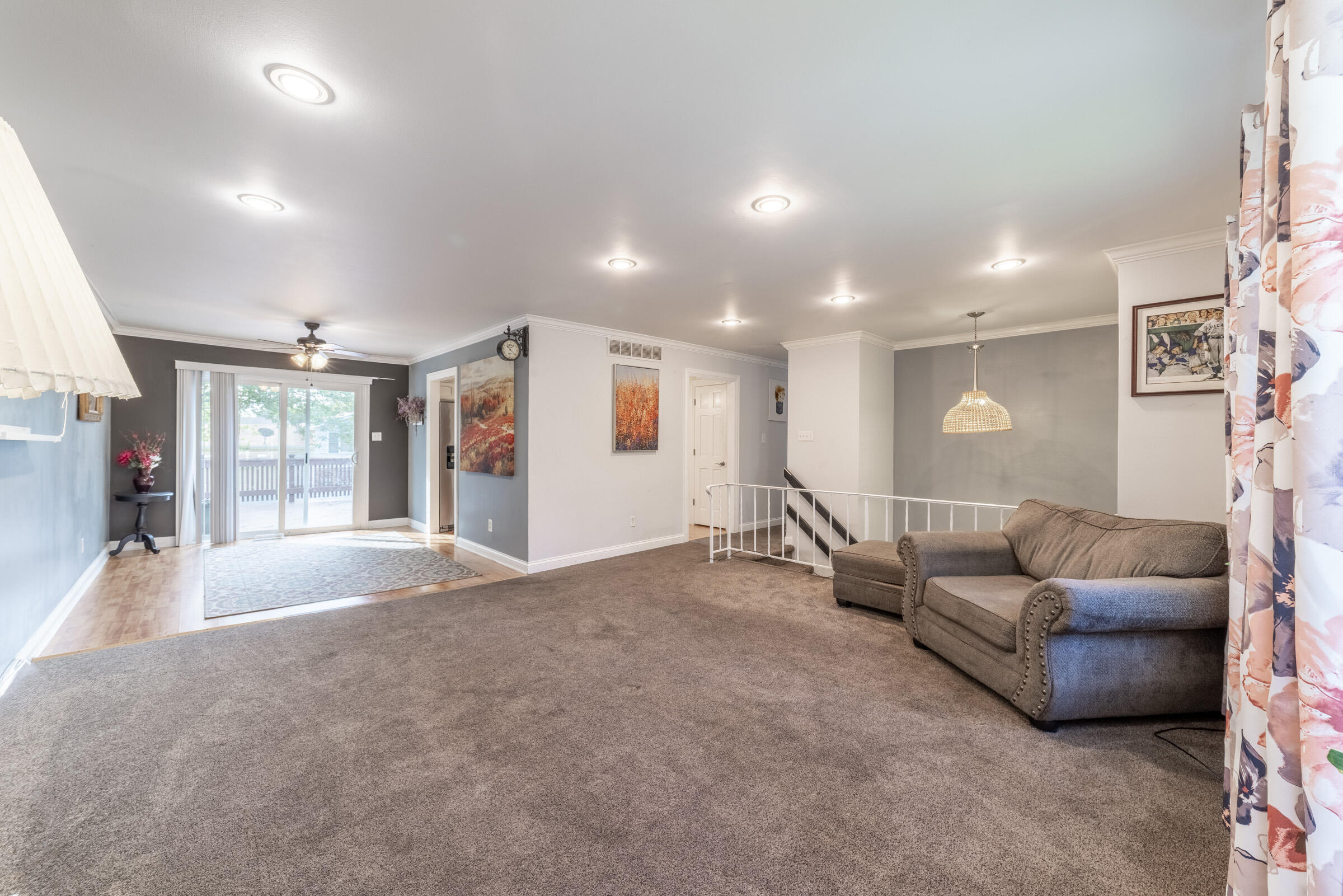 6331 Broughton Avenue Portage, IN 46368 - Photo 12 of 51 a living room with furniture and a large window