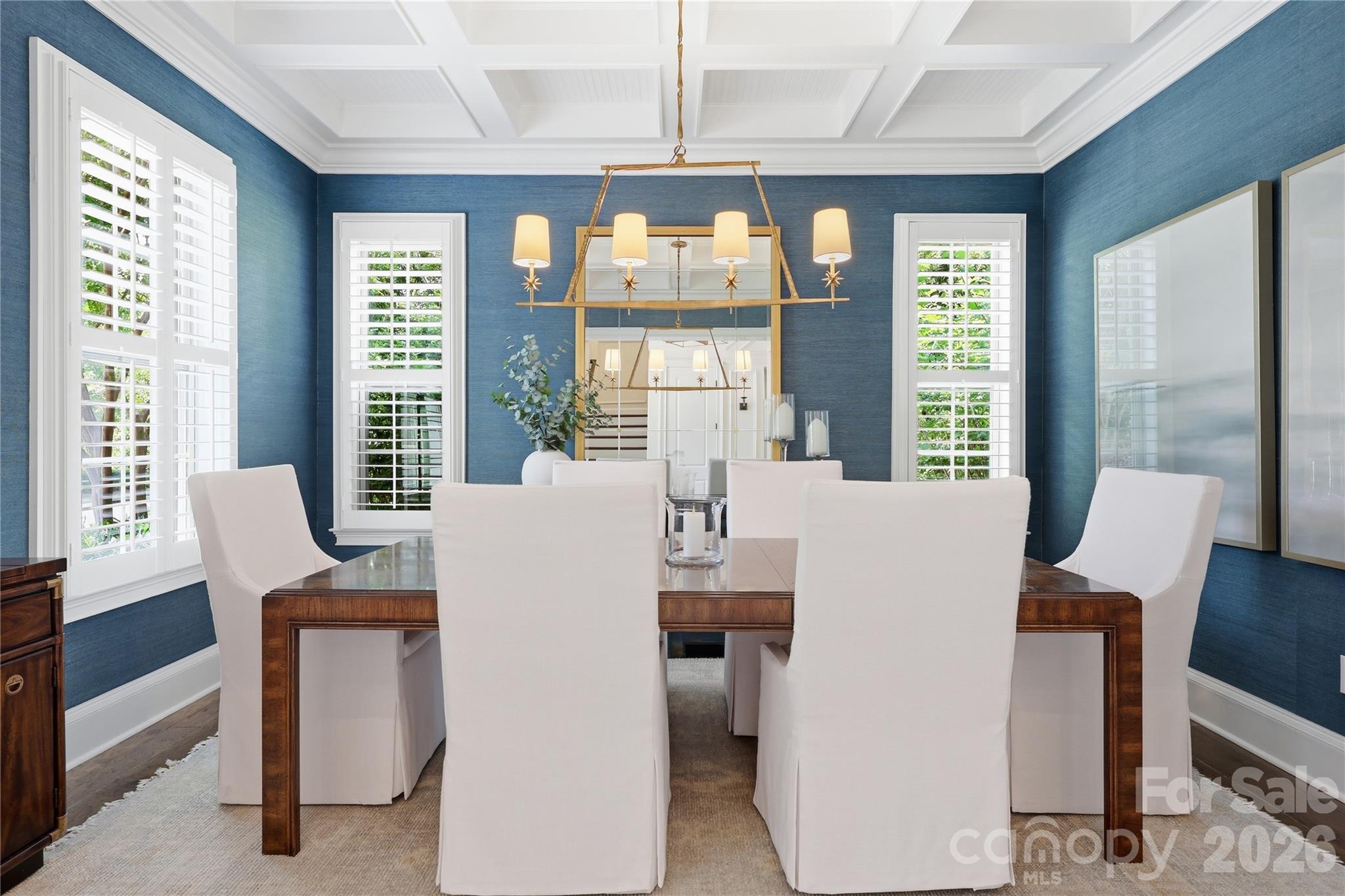 2082 Tatton Hall Road Fort Mill, SC 29715 - Photo 6 of 48 a view of a dining room with furniture and windows