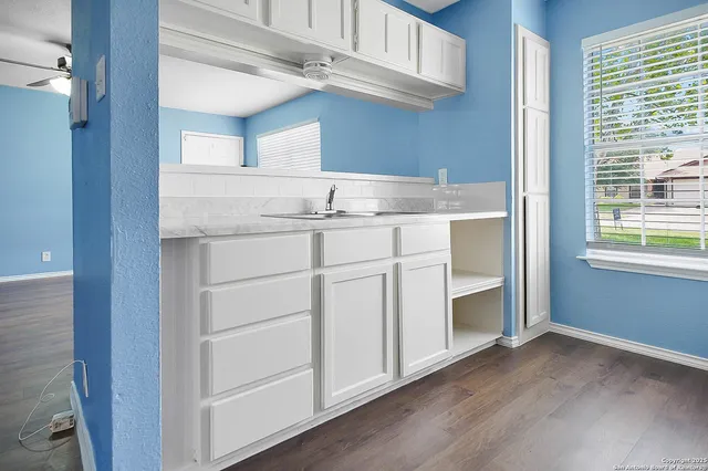 a bathroom with a sink and a bathtub