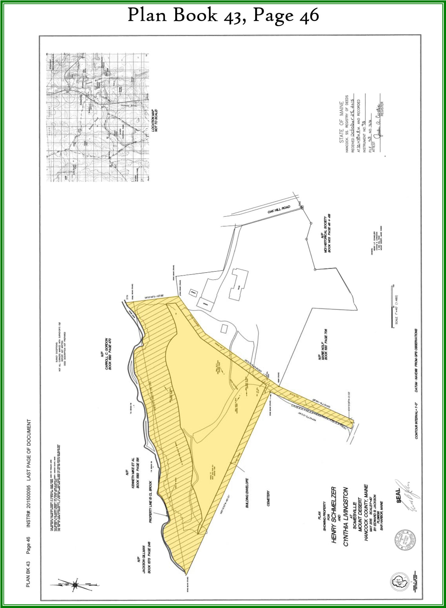 11 Brookside Road Mount Desert, ME 04660 - Photo 122 of 126 Survey