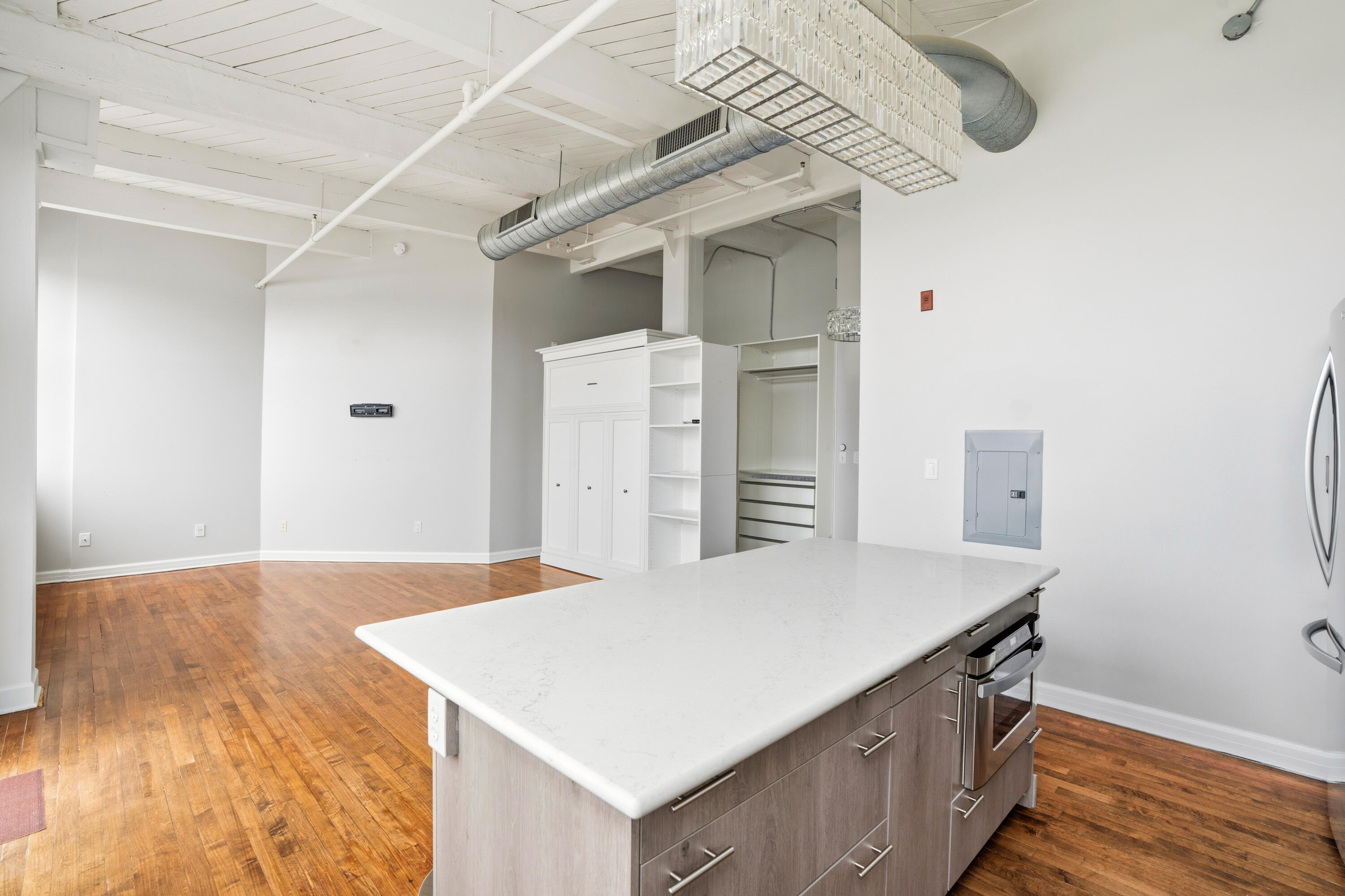 215 West Maple Street, Unit 607 Milwaukee, WI 53204 - Photo 13 of 20 Kitchen/Living Area