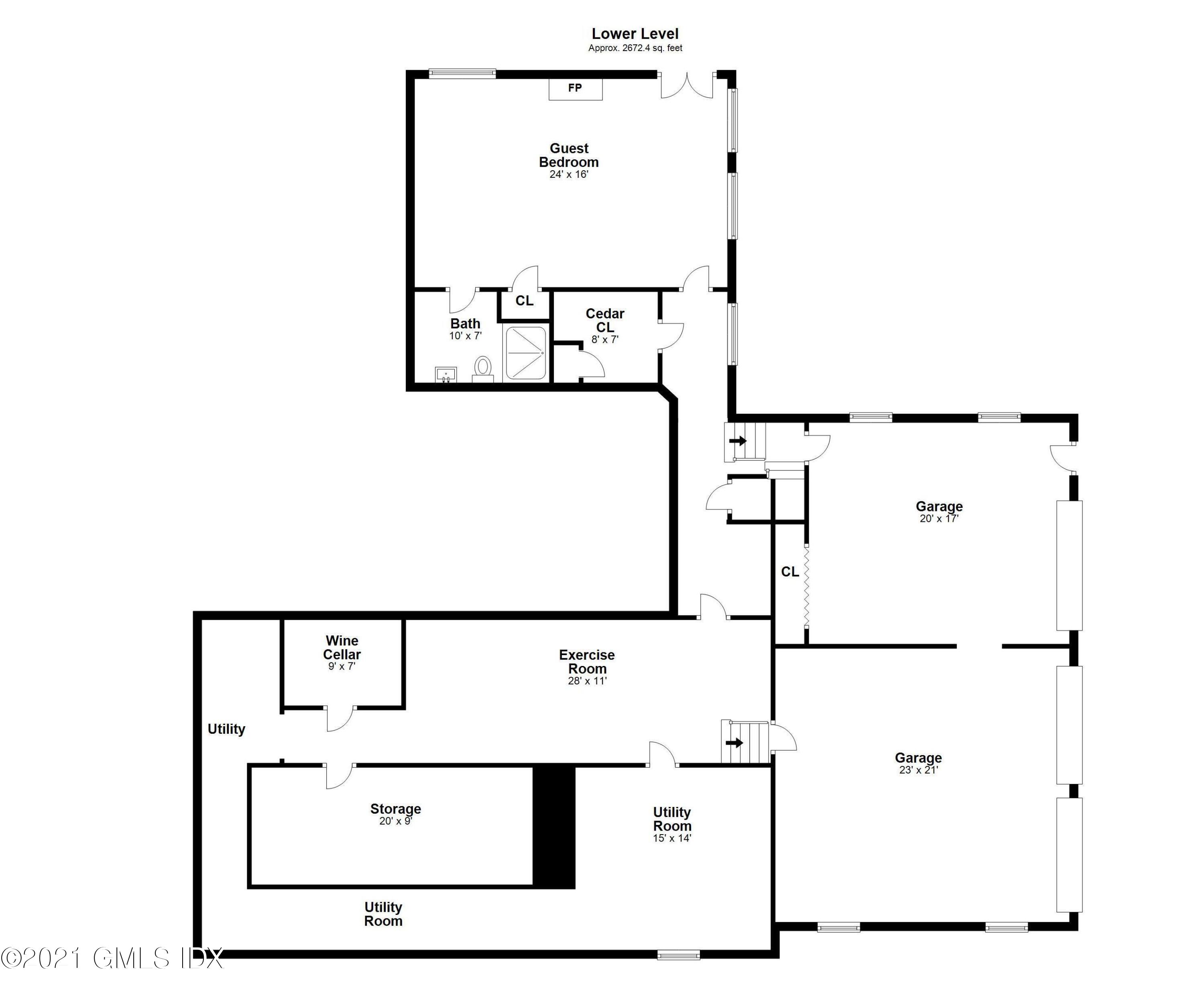 5 Tinker Lane Greenwich, CT 06830 - Photo 44 of 44 a picture of a floor plan