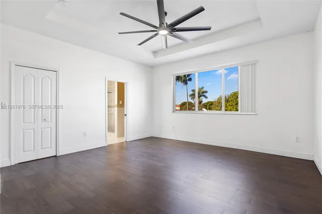 wooden floor in an empty room