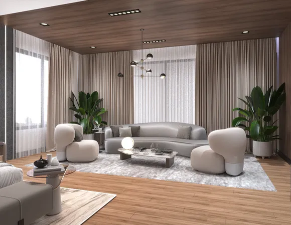 a view of room with furniture and closet