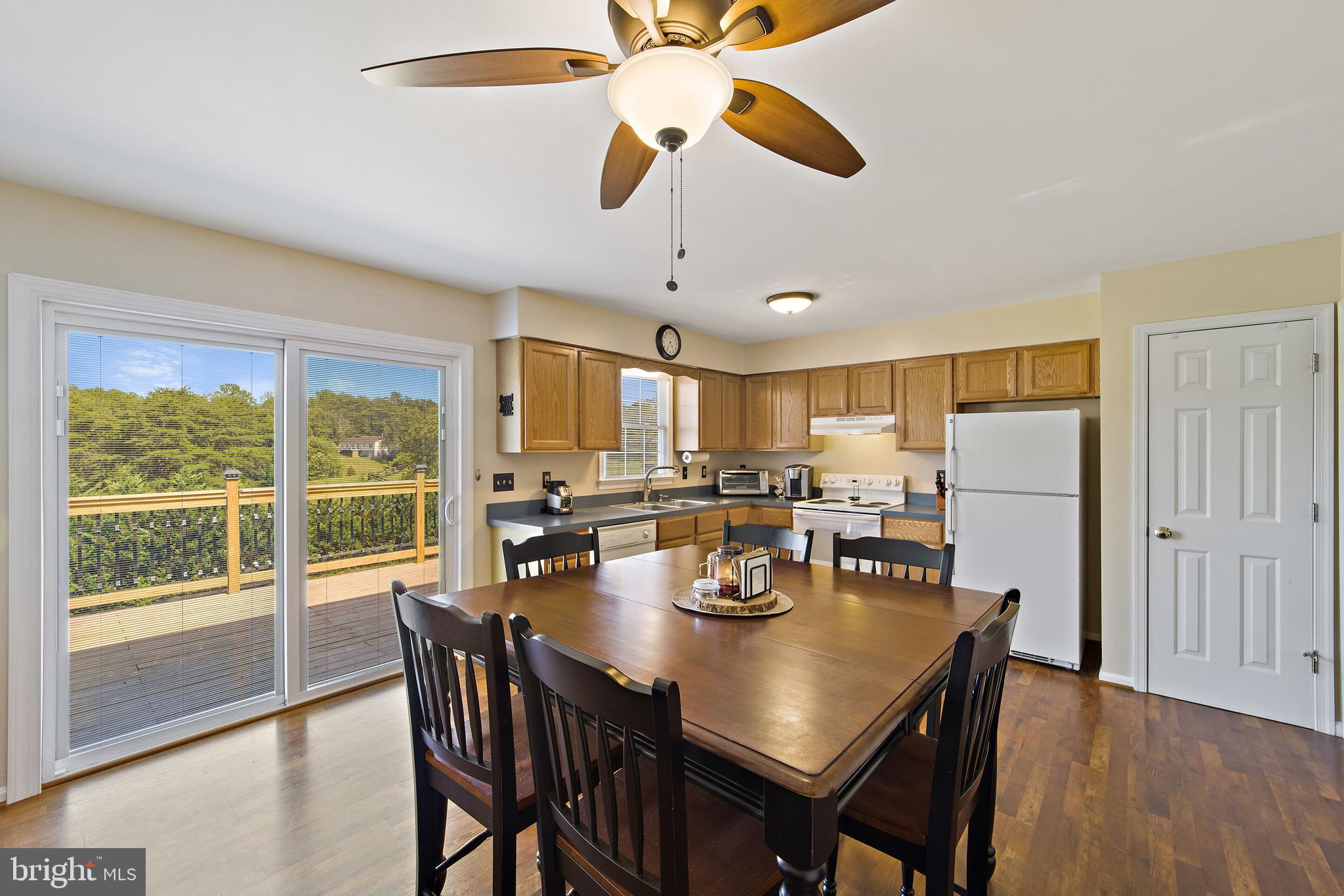 10198 Routs Ridge Lane Warrenton, VA 20186 - Photo 16 of 35 Sliding Door Leads to New Deck