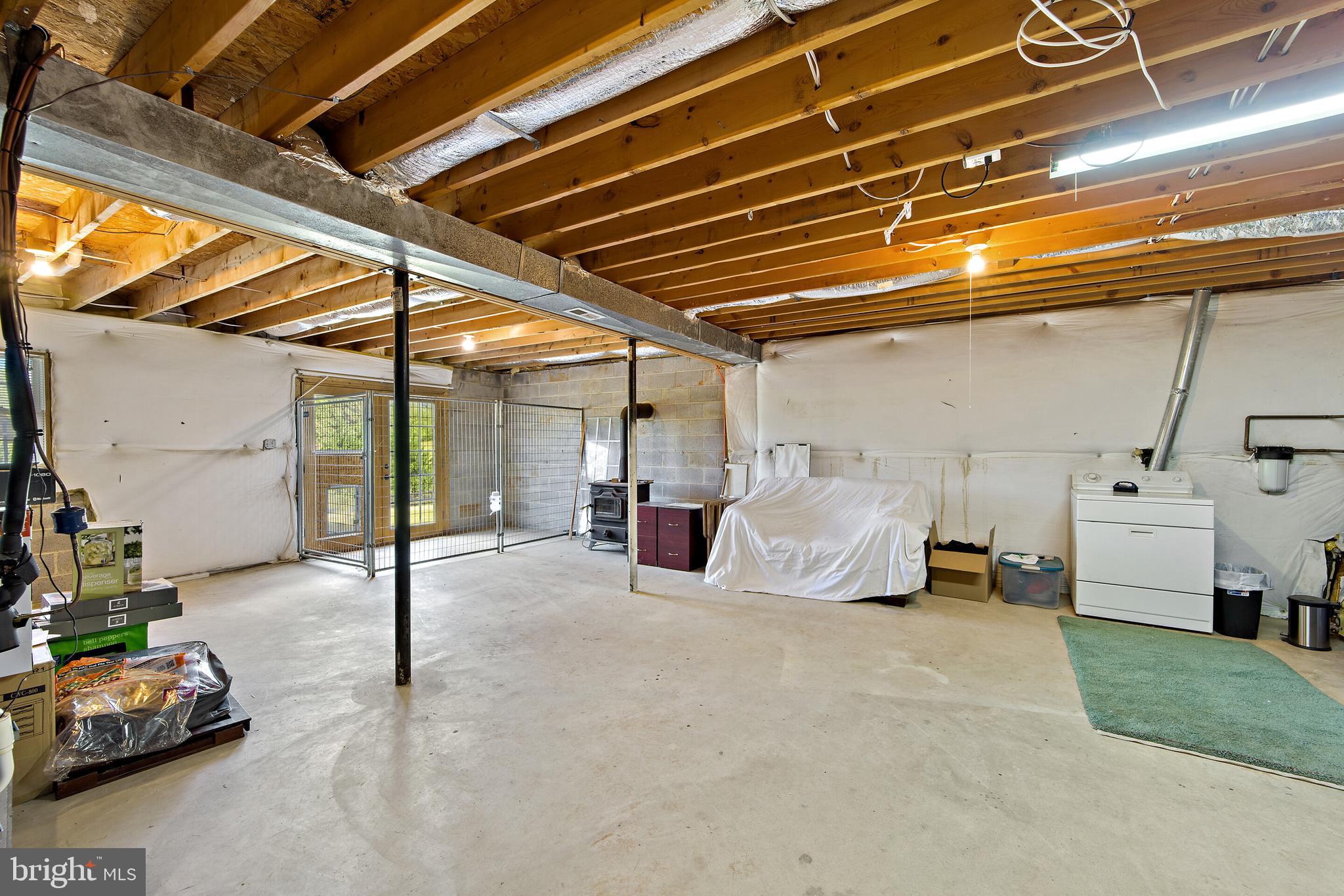 10198 Routs Ridge Lane Warrenton, VA 20186 - Photo 27 of 35 Walkout Basement w/ Wood Stove