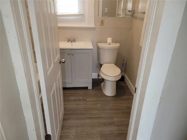 a bathroom with a sink and a toilet