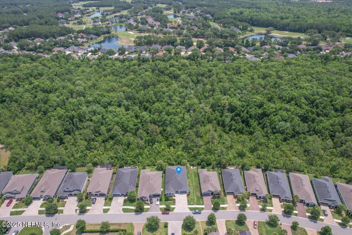 169 Rivercliff Trail St. Augustine, FL 32092 - Photo 35 of 49 an aerial view of residential house with outdoor space and trees all around