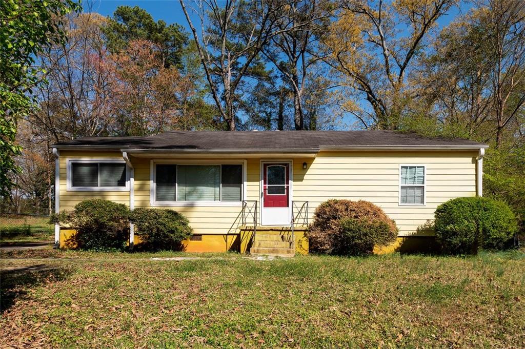 1802 Elaine Drive Decatur, GA 30035 - Photo 1 of 1 a house view with a backyard space