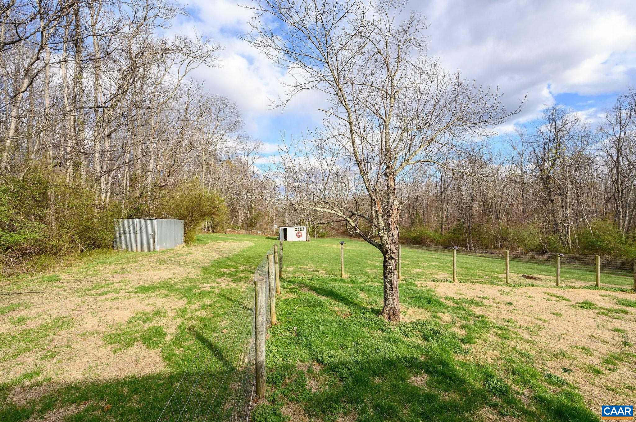 5029 Green Creek Road Schuyler, VA 22969 - Photo 23 of 27 a view of a backyard with large trees